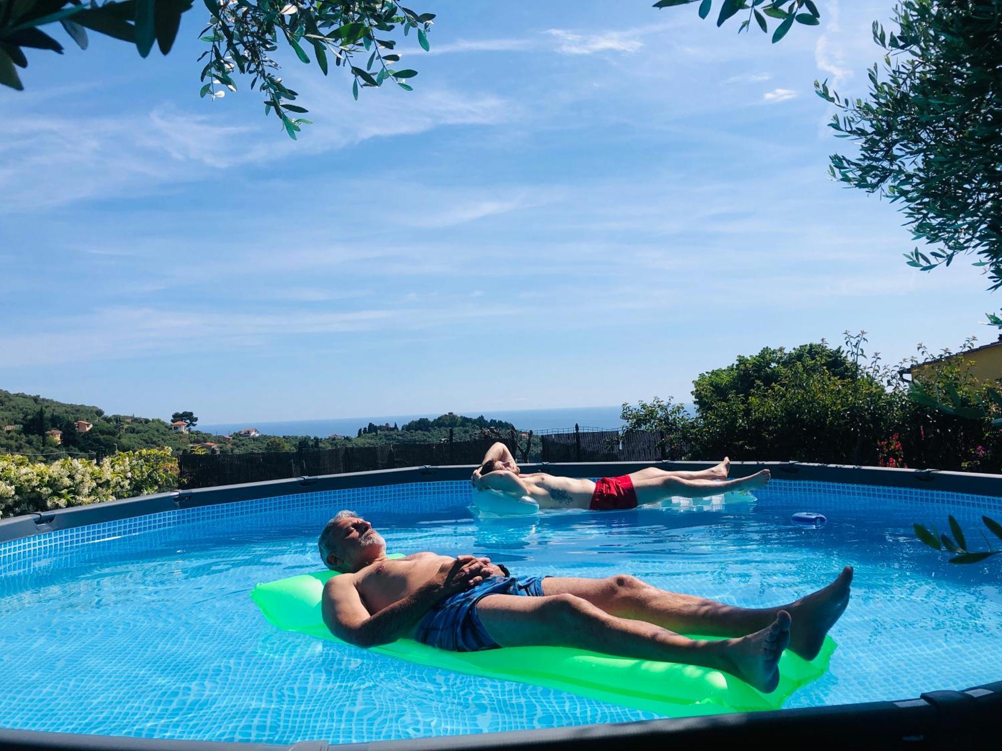Hotel Le Jardin Sur Mer Avec Bike Et Mtb Tour Imperia Exterior foto